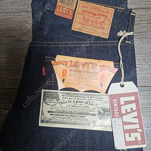 리바이스 LVC 1978 501 리지드 W31L34 사이즈 팝니다.