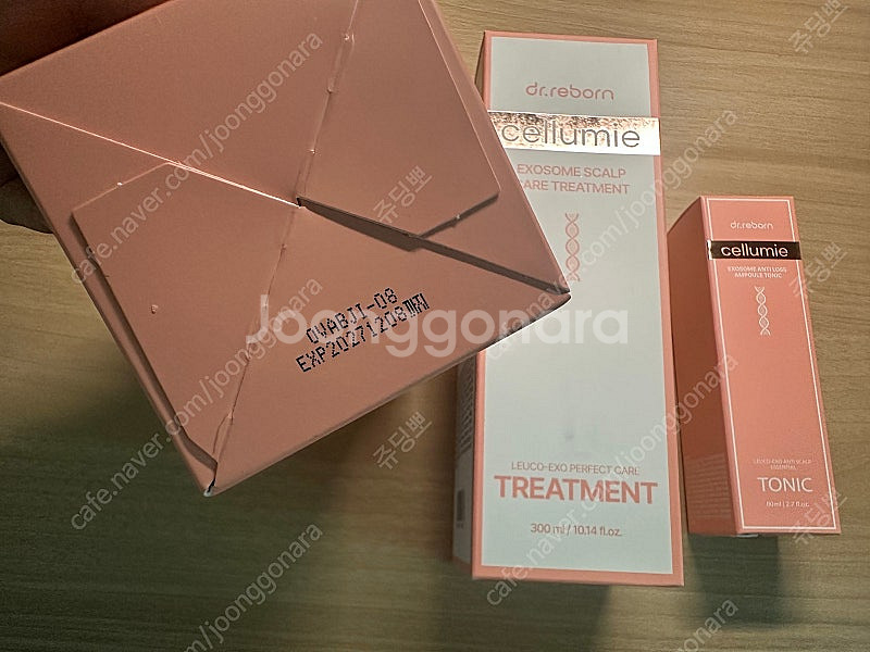 닥터리본 셀루미 엑소좀 샴푸+트리트먼트+토닉 세트 판매--1