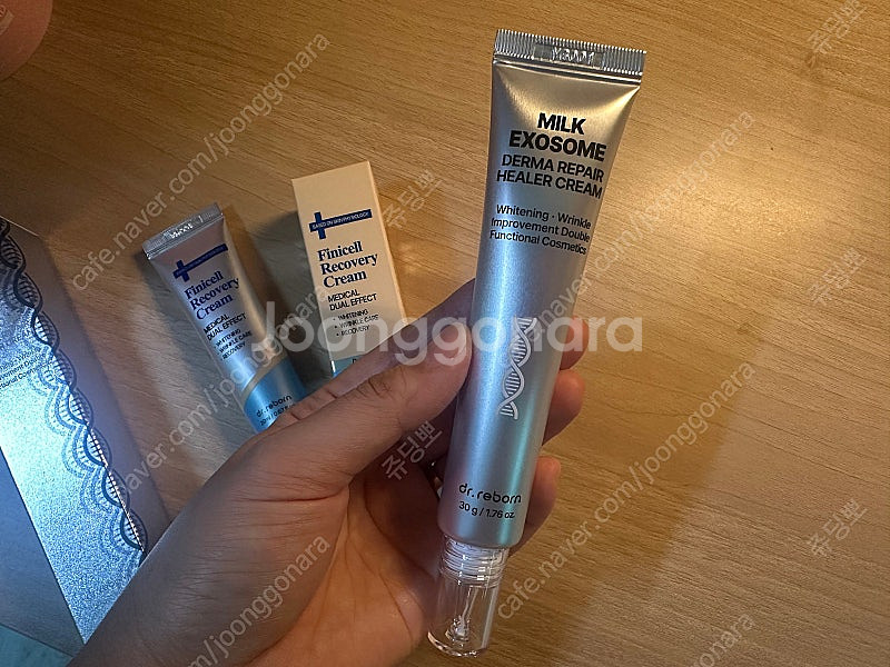 닥터리본 피니셀 리커버리크림+더마 엑소좀 힐러크림--3
