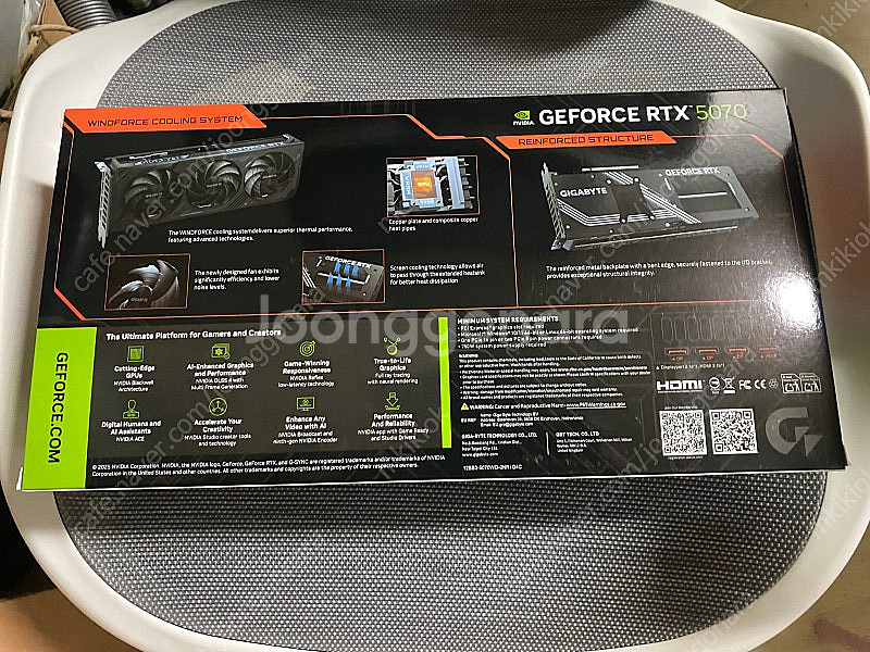 기가바이트 지포스 RTX 5070 WINDFORCE--1