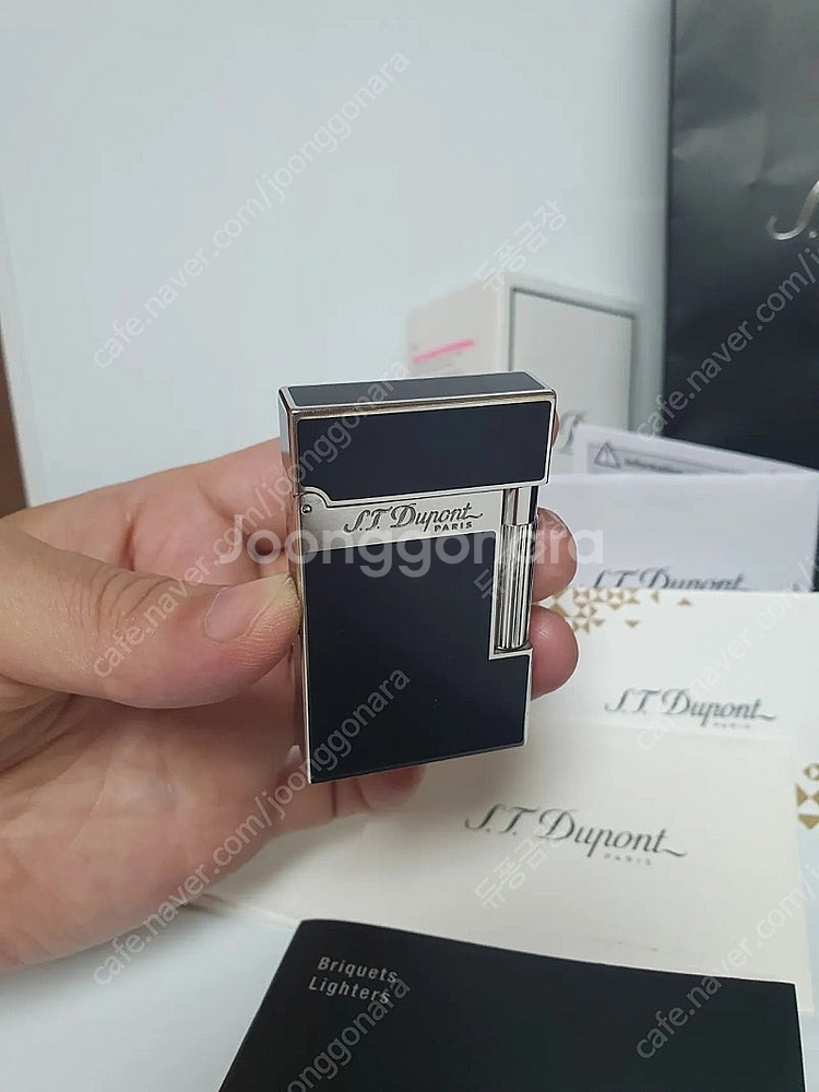 풀세트 듀퐁라이터 라인2 신형 ca16296 블랙--2