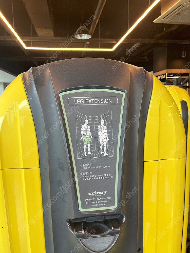 [중고] 레그 익스텐션 리퍼 작업 사노트 SCINOT LEG EXTENSION 다리운동 허벅지운동 하체운동 홈트 홈...--3