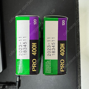 후지 pro400h 중형 120mm 필름 판매합니다