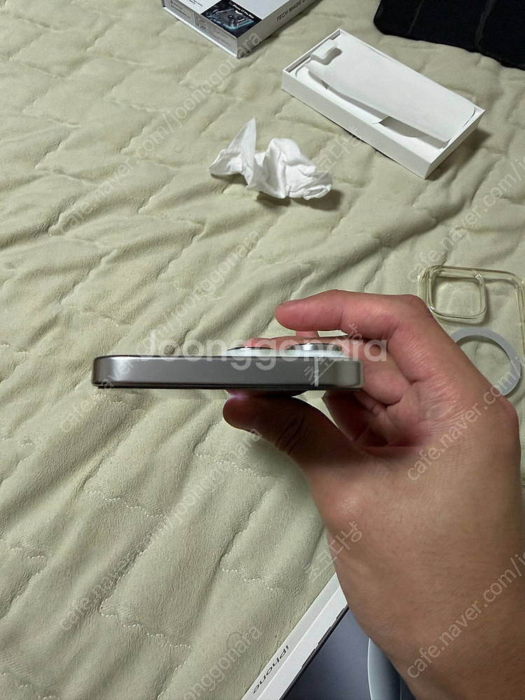 16 프로맥스 화이트 256GB--1