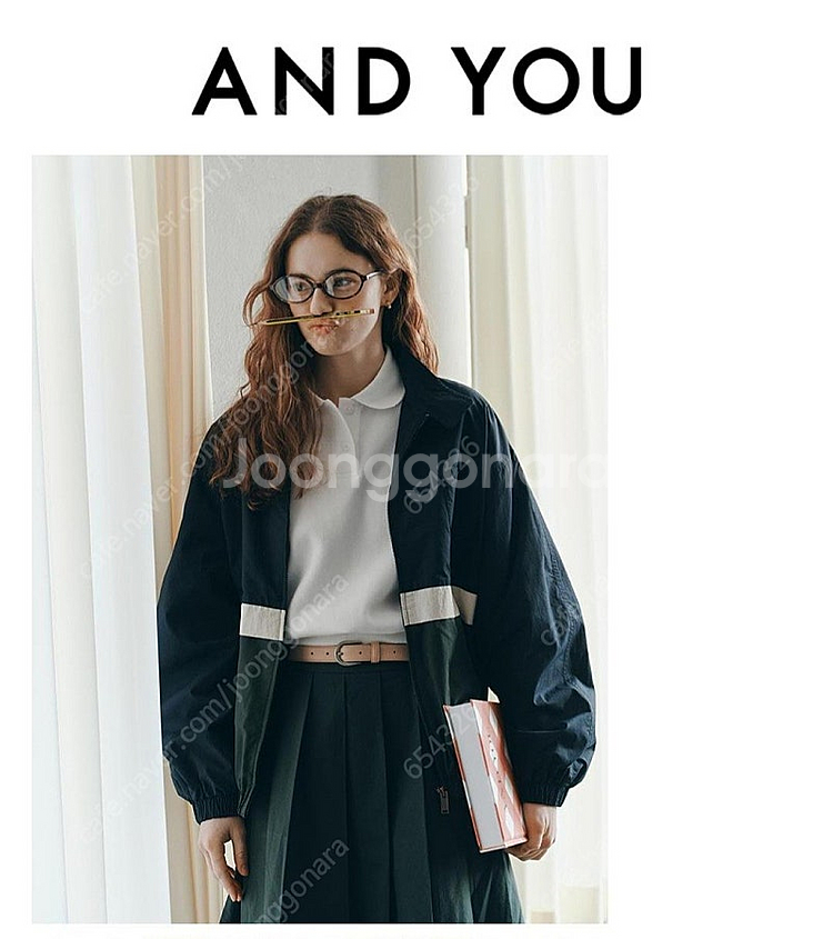 [새 제품]보르센 볼륨 슬리브 피케 셔츠 ivory--2