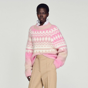 SANDRO 산드로 청키 알파카 니트 / 랑방 마인 오브제 타임 럭키슈에뜨 산드로 마쥬 오르 시에 시스템