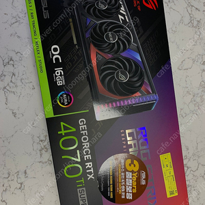 Asus strix rtx4070ti super 스트릭스 (인텍) 판매합니다