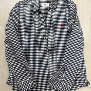아미 깅엄 체크셔츠 43사이즈 판매합니다.