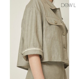 23 DEWL 듀엘 린넨 크롭 자켓 55 / 랑방 마인 오브제 타임 럭키슈에뜨 산드로 마쥬 오르 시에 시스템