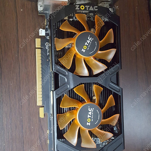 조텍 (조탁 ZOTAC) 그래픽카드 지포스 GTX750 Ti D5 2GB DUAL SILENCER 2만5천원 드립니다. 잘작동합니다.