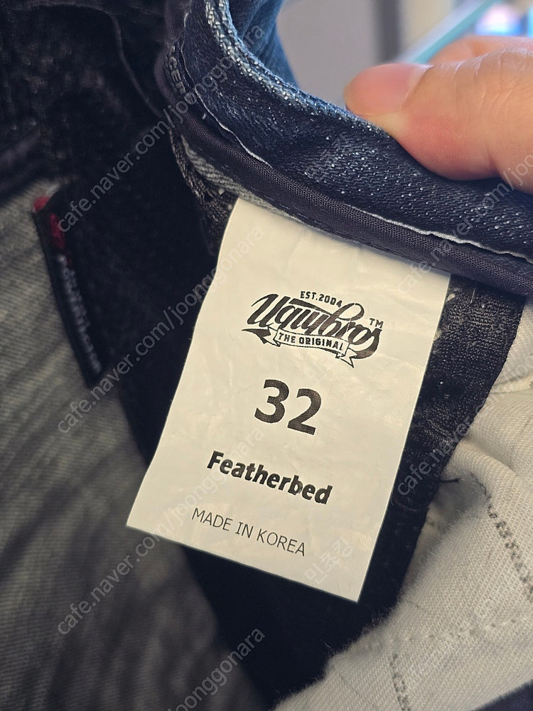 페더베드 더티 어글리브로스 모토팬츠 팝니다.--5