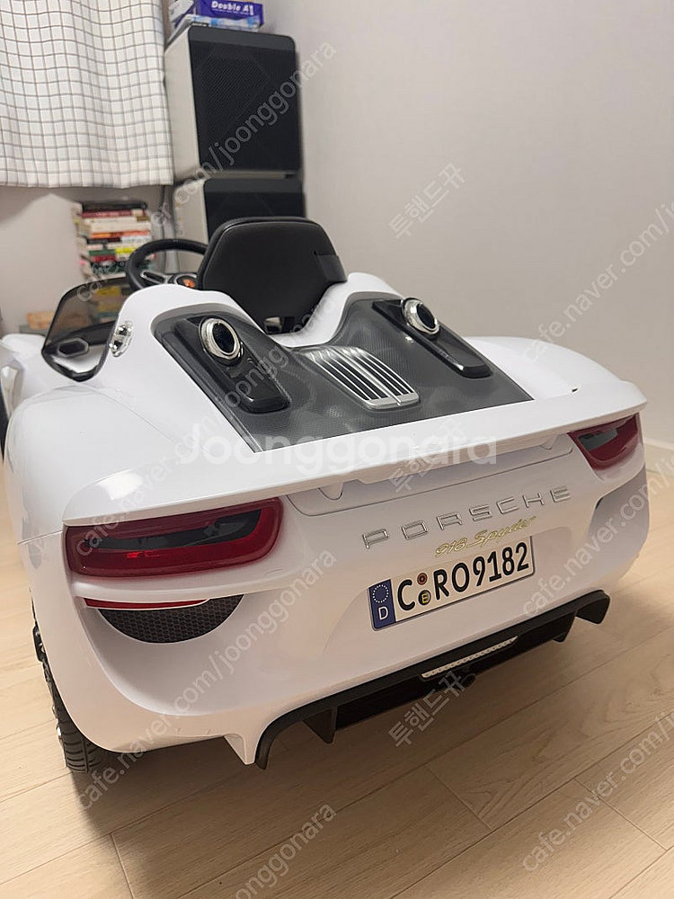 파파야나인 포르쉐 유아 전동차--2