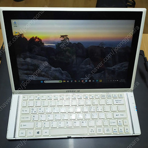msi s20 slide 윈도우11 울트라탭 터치패드 탭북 128g ssd, 삼성 ddr3L-8g