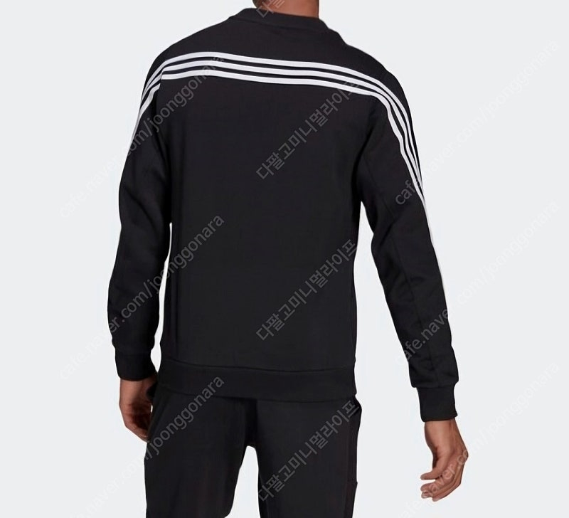 아디다스 퓨쳐 아이콘 크루 긴팔티 맨투맨 M 택채 새옷--2