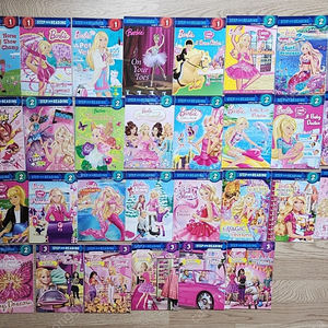 Step into Reading Barbie 바비 1,2,3단계 30권