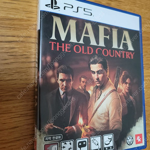 PS5 마피아 올드컨트리 팝니다(코드미사용, 택포)