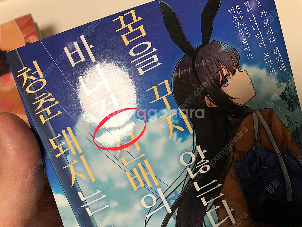 라노벨 라이트 노벨 청춘 돼지 만화책 올초판 초판--6