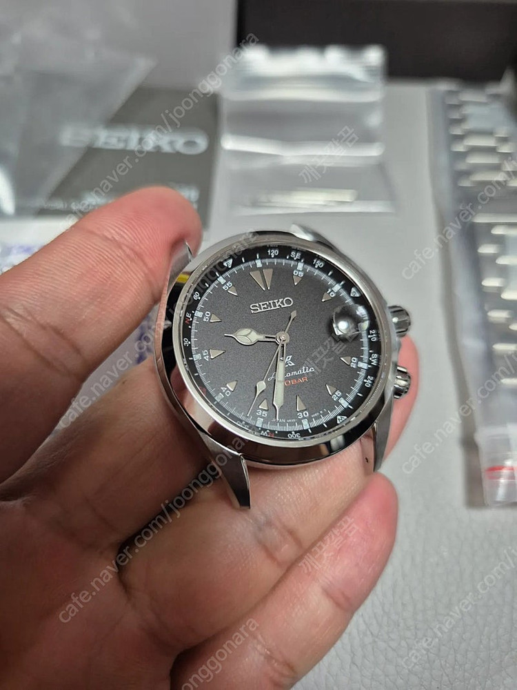 세이코 알피니스트 검판 SBDC087 SPB117 오토매틱--1