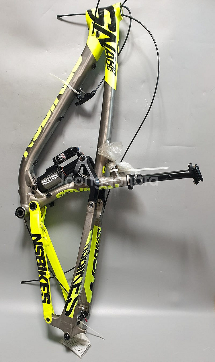 NSBIKE SNABB 올마운틴 풀샥 MTB 프레임+락...--0