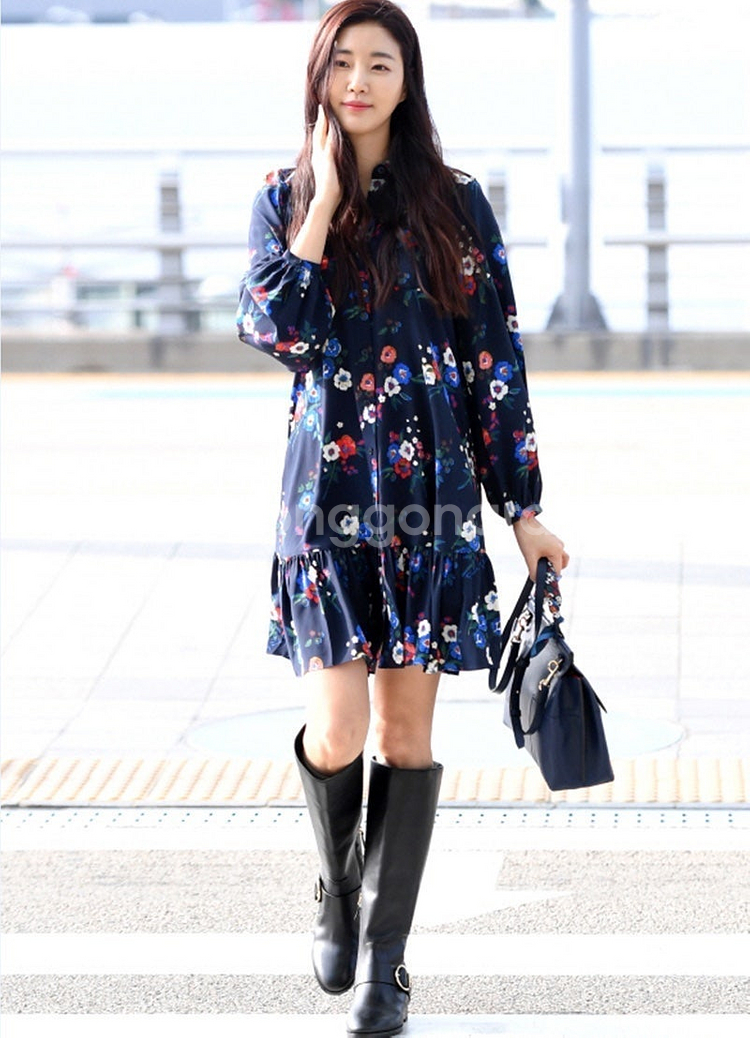 토리버치 김사랑 실크 원피스 0 / 랑방 마인 오브제 타임 럭키슈에뜨 산드로 마쥬 오르 시에 시스템--0