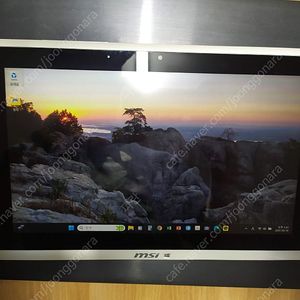 [풀박스] 레노버 터치스크린 올인원 n300 - ssd 240g, ram 삼성 8g 업그레이드, 키보드 마우스 포함