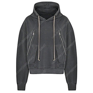M) 1990boy 워싱 크롭 후드티 Coal mine hoodie 2 일구구공보이 1990보이