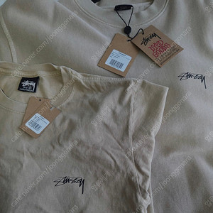 스투시 STUSSY 맨투맨 스무스 스탁 크루 피그먼트 다이드 + 티