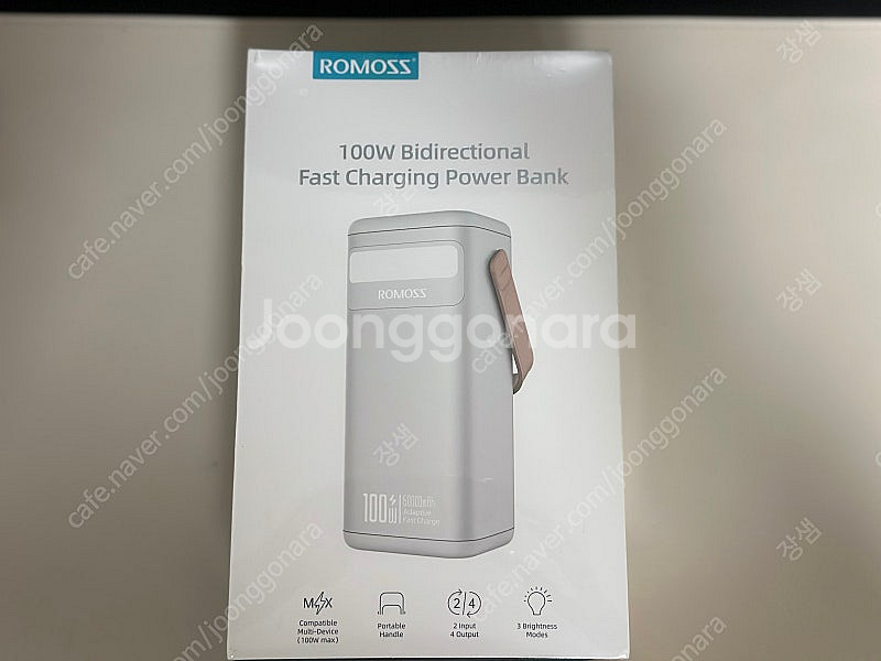 로모스 pmt60 보조배터리 60000--0