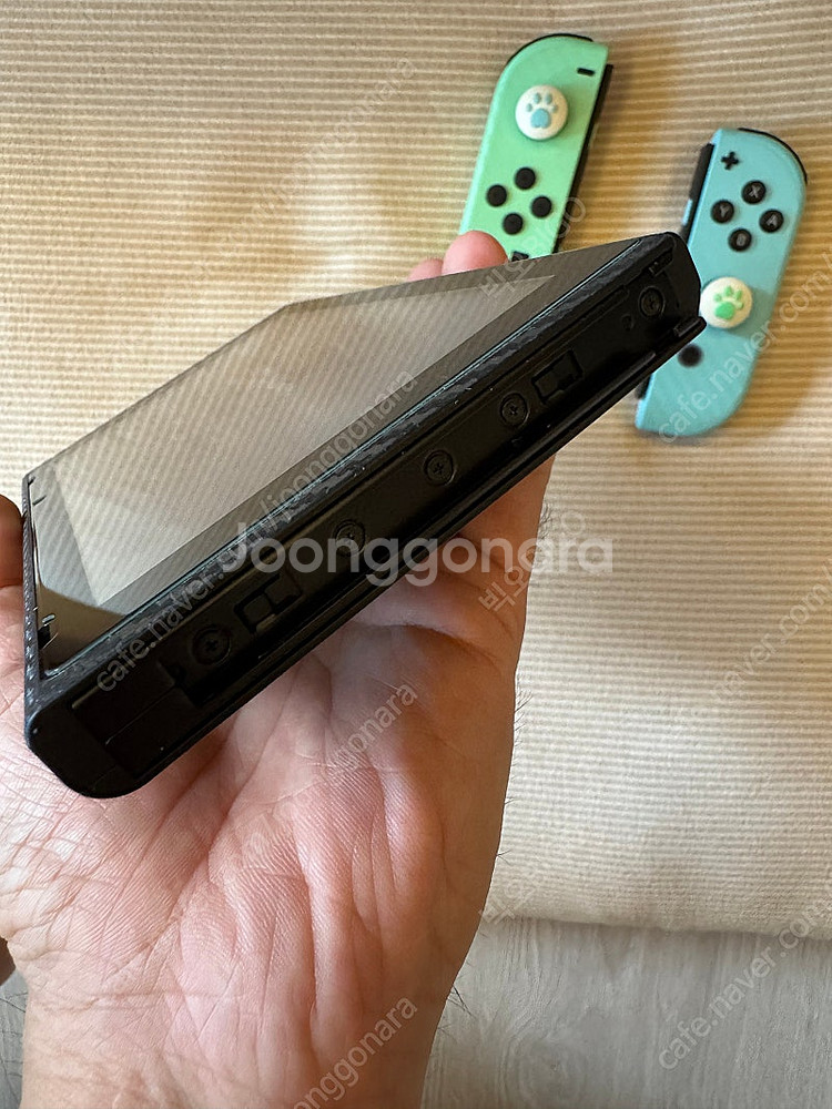 닌텐도 스위치 동숲에디션 + 400gb + 게임계정 팝...--4