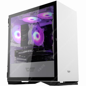 darkFlash DLM22 RGB 강화유리 (화이트) PC케이스 (다크플래시/다크플래쉬)