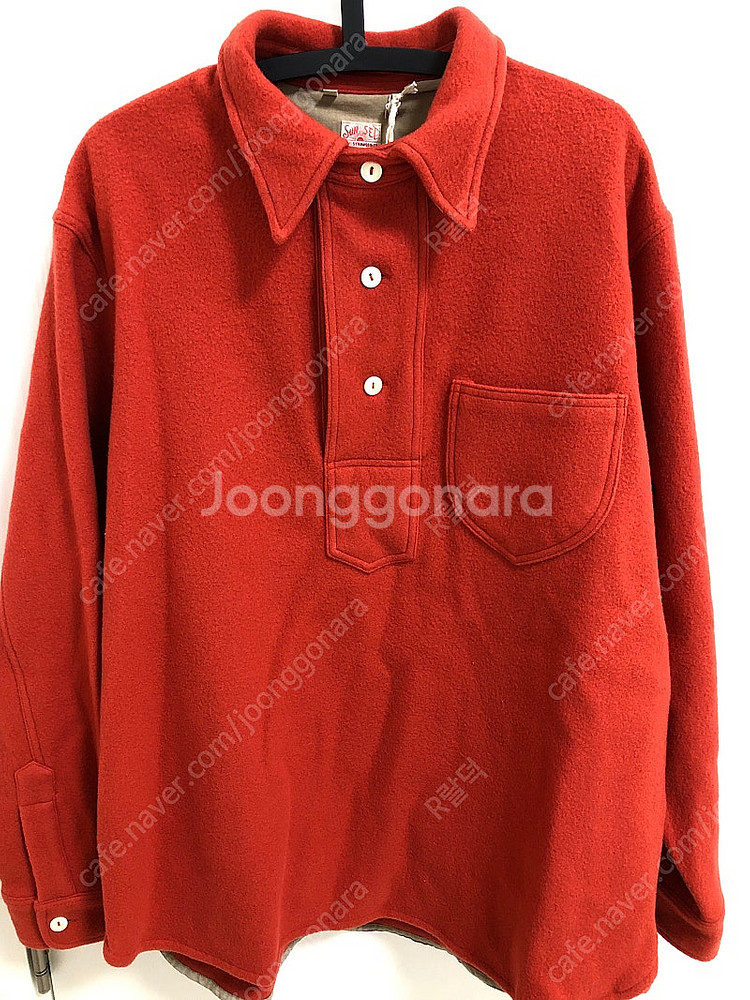 리바이스빈티지클로딩 lvc 1890 선셋 울 풀오버셔츠...--1
