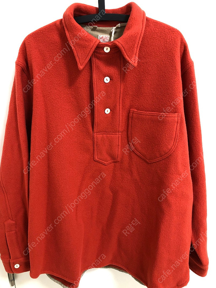 리바이스빈티지클로딩 lvc 1890 선셋 울 풀오버셔츠 XL사이즈 새제품 더블알엘,RRL,폴로,풀카운트,웨어하우스 이미지