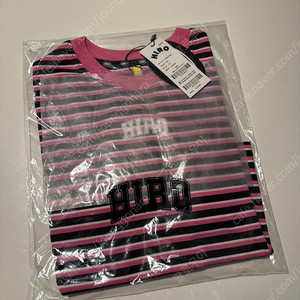 히로 스트라이프 블랙(핑크) 110