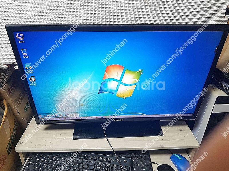 삼성 32인치 tv UN32EH4003F 4만원 판매합니다 상태좋고 잘 나옵니다 (리모콘도 드림)--3