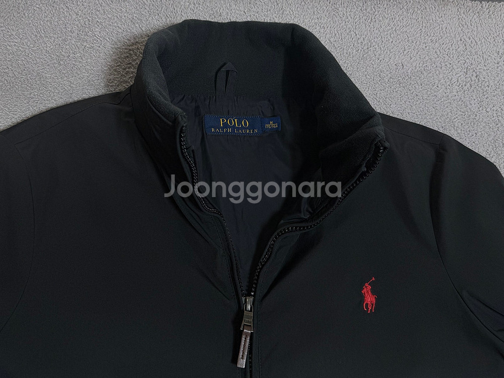 M 100 polo 폴로 랄프로렌 블랙 윈드브레이커 바람막이 자켓 / 폴로 체크 셔츠--4