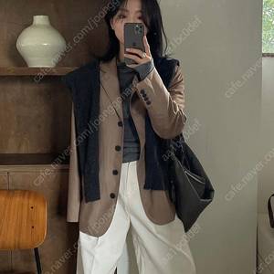 ged 게드 4버튼 자켓 브라운