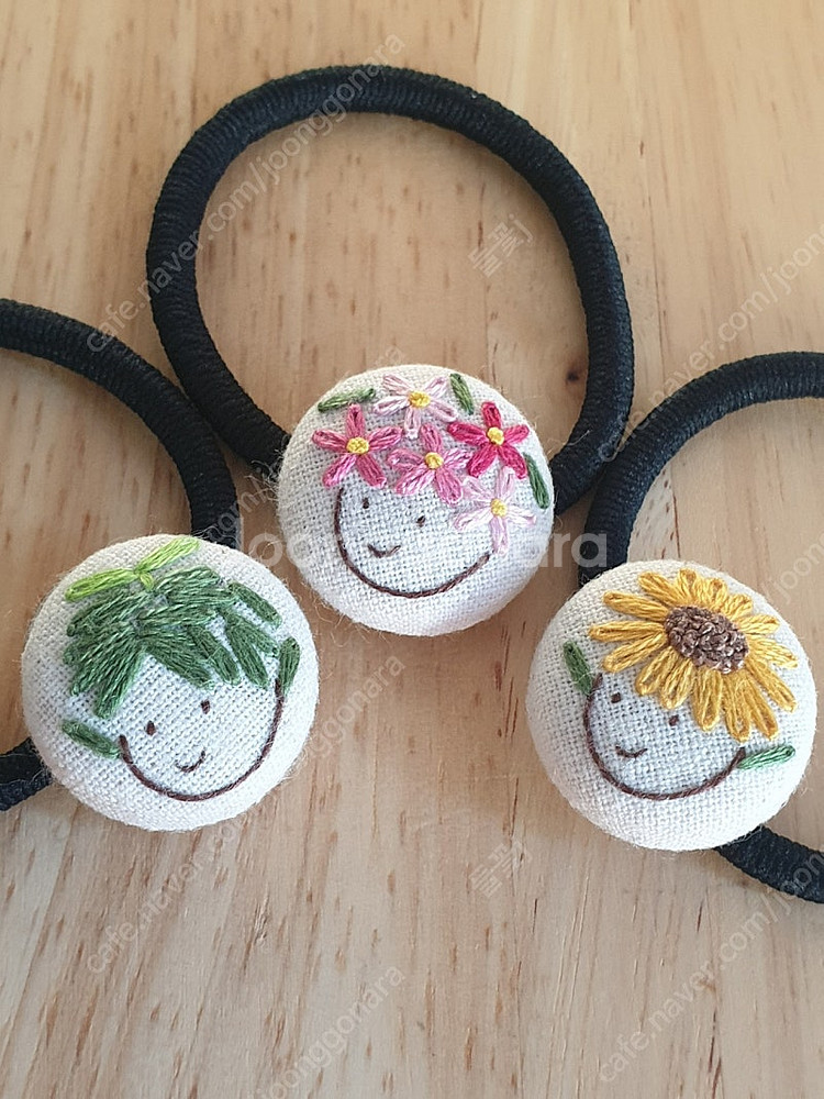 프랑스자수 머리끈(소)_개당금액--0