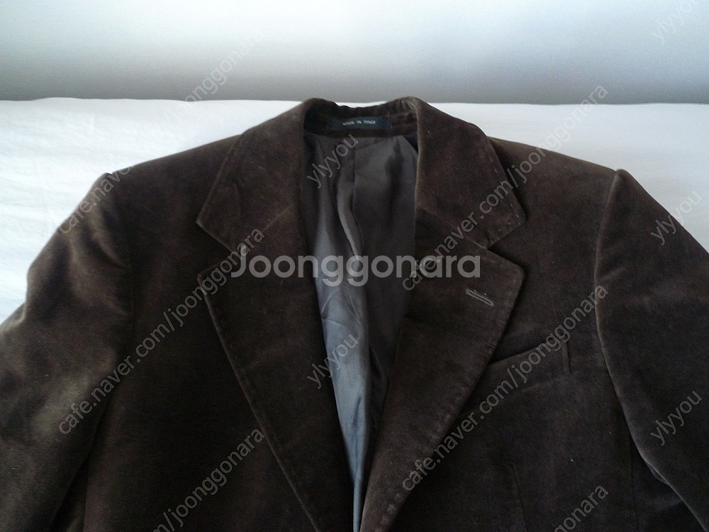 알마니 자켓 남성 100 브라운 신품급 명품드라이 마침--3