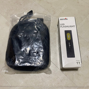 EDC 파우치, Warsun T7 LED 손전등 일괄판매 (새제품)