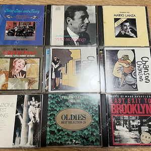 샹송,칸초네,올드팝 등 CD 일괄판매
