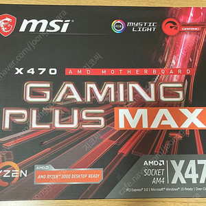MSI X470 게이밍플러스 MAX + 3300X CPU