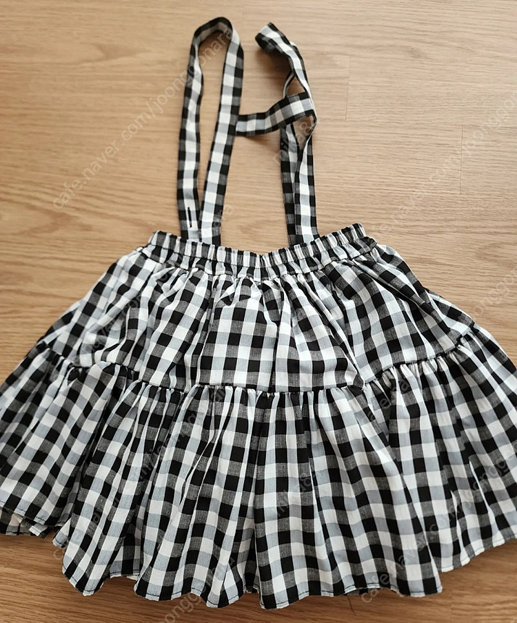 워니리본 체크미아 3XL 블랙--1