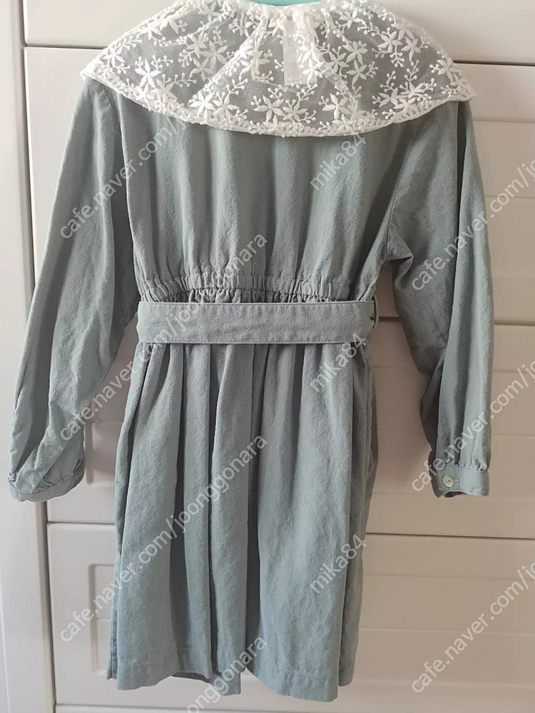 밍크뮤 트렌치원피스120 (스카프포함)--3