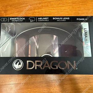 2324 드래곤 고글 NFX MAG OTG LUMA 렌즈 미개봉