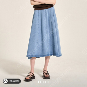sjsj 플레어데님스커트 67사이즈