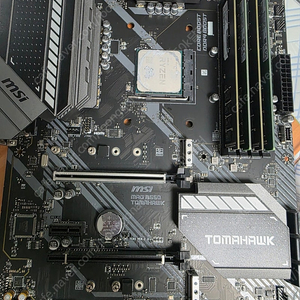 5800x, b550보드, 램 세트
