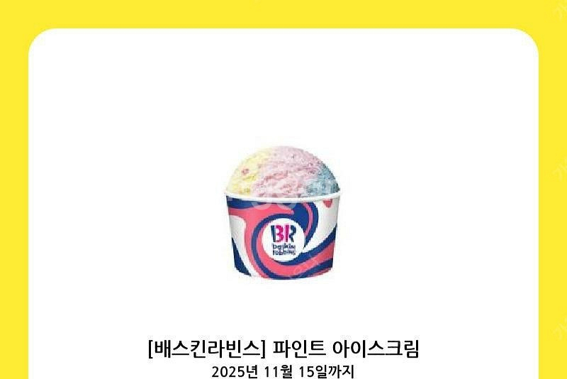 배스킨라빈스 파인트 아이스크림--0