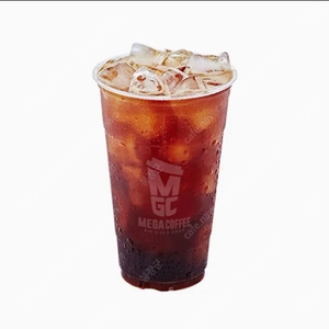 메가커피 아이스 아메리카노 (1600원)