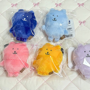 농담곰 국내 팝업 컬러곰 퍼플 블루 핑크 보라 노랑