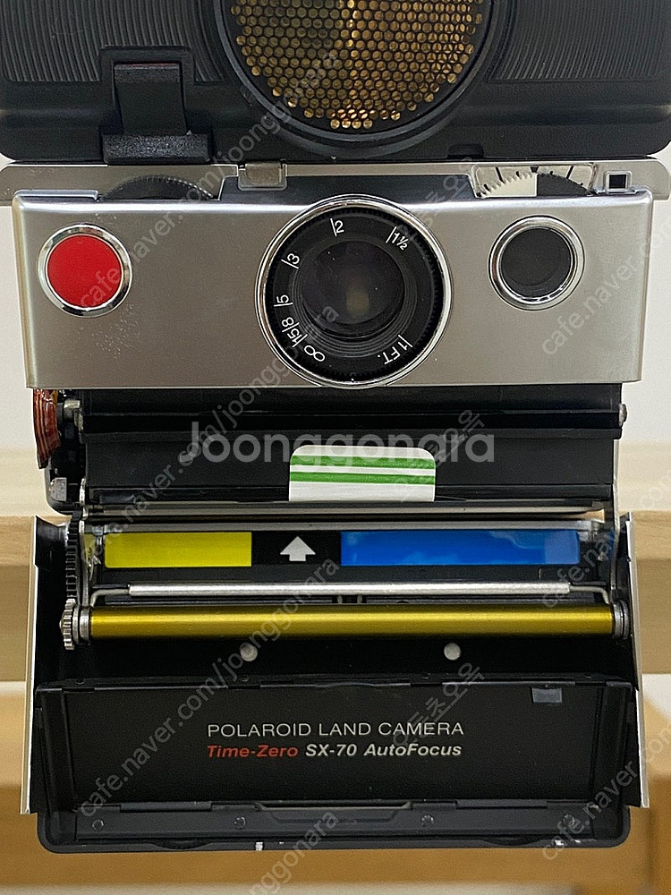 폴라로이드 SX-70 타임 제로 오토포커스 카메라 판매합니다. Time-Zero AutoFocus--7